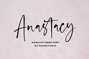 Anastacy: A Handwritten Font with Heart