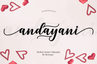 Andayani Script: A Modern Typographic Innovation for Creative Expression