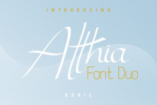 Atthia: A Beautiful Font Duo for Every Design Need