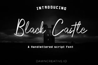Black Castle: A Versatile Script Font for Creative Expression