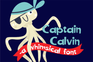 Captain Calvin: A Playful Sans Serif Font for Creative and Professional Use