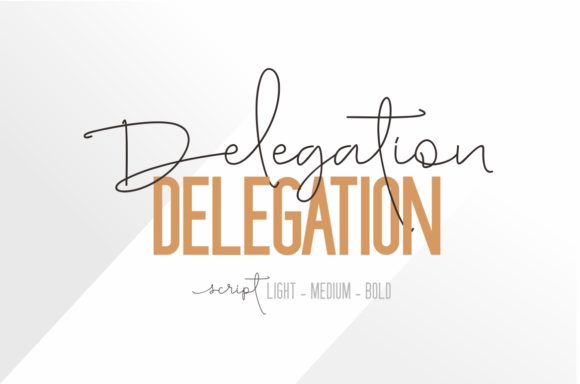 Delegation Family: A Powerful Font Solution for Designers and Creators