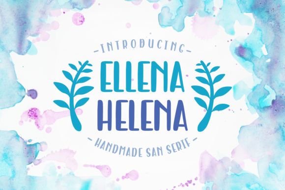 Ellena Helena: A Bold Handwritten Font for Creative Expression