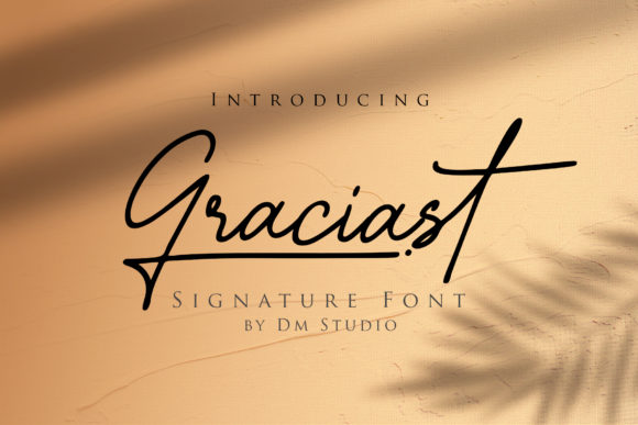 Graciast: A Script Font That Adds Elegance and Romance to Your Designs