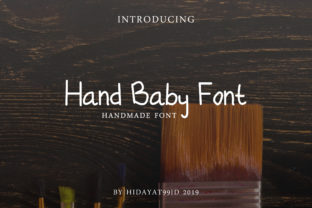 Hand Baby Font: A Simple, Sweet Touch for Your Design Projects