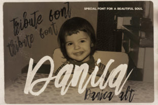 Introducing Danica: A Bold and Beautiful Handwritten Font