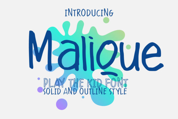 Malique: A Font That Speaks with Warmth and Elegance