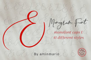 Monogram E Monofont Caps E: A Versatile Tool for Creative Designers