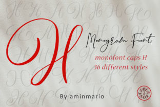 Monogram H Monofont Caps H: A Unique Tool for Custom Monogram Design