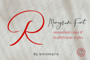 Monogram R Monofont Caps R: A Versatile Tool for Designers and Creators