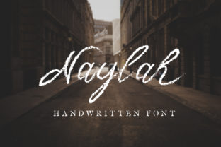 Naylah Font: A Fun and Cool Handwritten Style with a Unique Twist