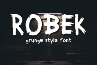 Robek: A Bold Typeface for the Edgy and Expressive
