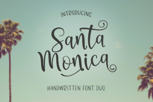 Santa Monica Duo: A Font That Reflects the Californian Spirit