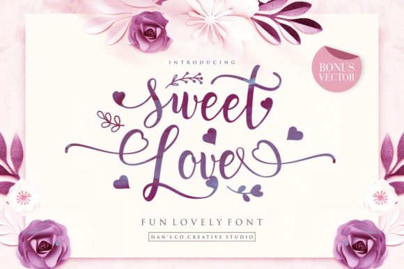 Sweet Love Font: A Delightful Tool for Romantic Crafts and Beyond