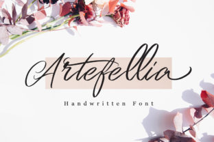 The Rise of Artefellia: A Romantic Script Font That's Redefining Creative Expression