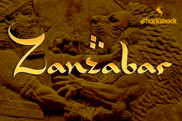 Zanzabar: A Font with a Unique Middle Eastern Touch